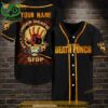 Five Finger Death Punch Personalized 3D Baseball Jersey Shirt