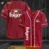 Folgers Coffee 3D Baseball Jersey