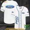 Ford White And Blue 3D Baseball Jersey Shirt