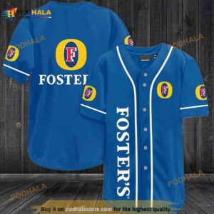 Foster’s Beer 3D Baseball Jersey