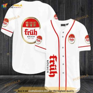 Fruh Kolsch 3D Baseball Jersey