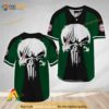 Ghost Head White Skull Beck’s Beer 3D Baseball Jersey