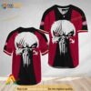 Ghost Head White Skull Dr Pepper 3D Baseball Jersey