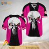 Ghost Head White Skull Dunkin Donut 3D Baseball Jersey