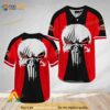 Ghost Head White Skull Duvel Beer 3D Baseball Jersey