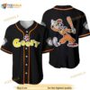 Goofy Dog The Catcher Disney Cartoon Unisex 3D Baseball Jersey