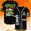 Grinch Squad Christmas Baseball Jersey