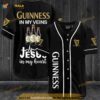 Guinness In My Veins Jesus In My Heart 3d Baseball Jersey