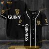 Guinness Irish Beer Logo 3d Baseball Jersey Shirt