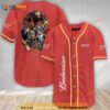 Halloween Horror Characters Budweiser Beer 3d Baseball Jersey