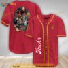 Halloween Horror Characters Stroh’s Beer 3d Baseball Jersey