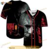 Halloween Horror Michael Myers Fireball Whisky 3d Baseball Jersey