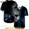 Halloween Horror Michael Myers Natural Ice 3d Baseball Jersey