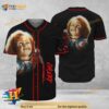 Happy Halloween Horror Chucky 3D Baseball Jersey