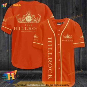 Hillrock Estate Distillery All Over Print Unisex 3D Baseball Jersey