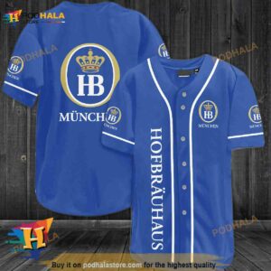 Hofbrauhaus Munchen 3D Baseball Jersey