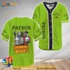 Horror Freddy Jason Drinking Buddies Tequila Patron 3D Baseball Jersey