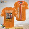 Horror Freddy and Jason Drinking Buddies Whataburger 3D Baseball Jersey