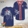 Horror Jason Voorhees Pabst Blue Ribbon 3D Baseball Jersey