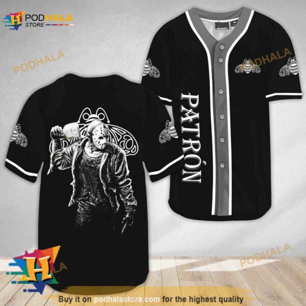 Horror Jason Voorhees The Patron 3D Baseball Jersey