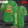 Jagermeister Whiskey Green Baseball Jersey