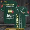 Jameson In My Veins Jesus In My Heart 3D Baseball Jersey