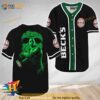 Jason Voorhees Friday The 13th Beck’s Beer 3D Baseball Jersey