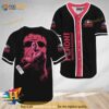 Jason Voorhees Friday The 13th Peroni Beer 3D Baseball Jersey