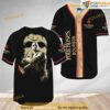 Jason Voorhees Halloween Friday The 13th Four Roses Bourbon 3D Baseball Jersey Shirt