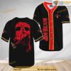 Jason Voorhees Halloween Friday The 13th Jim Beam 3D Baseball Jersey Shirt