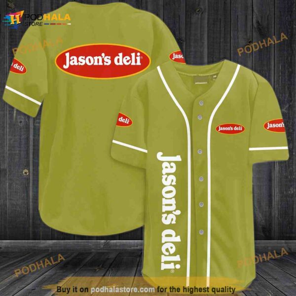 Jason’s Deli 3D Baseball Jersey