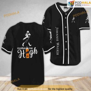 Johnnie Walker Make Me High 3D Baseball Jersey