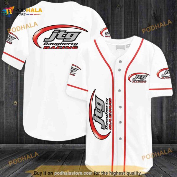 Jtg Daugherty Racing Car Team 3D Baseball Jersey