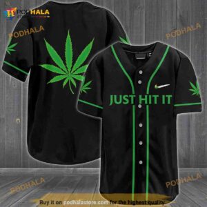 Just Hit It All Over Print Unisex 3D Baseball Jersey