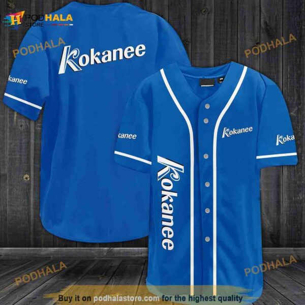 Kokanee All Over Print Unisex 3D Baseball Jersey