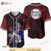 Kokushibo Kimetsu Anime 3D Baseball Jersey Shirt