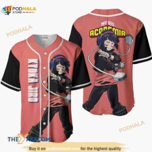 Kyoka Jiro My Hero Academia Anime 3D Baseball Jersey Shirt