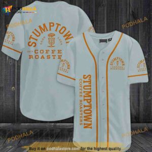 Lavender Stumptown Coffee Roasters 3D Baseball Jersey