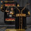 Liu Kang Mortal Kombat All Over Print Unisex 3D Baseball Jersey