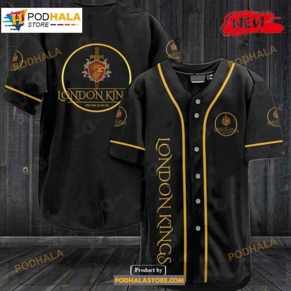 London Kings Premium Rum Baseball Jersey