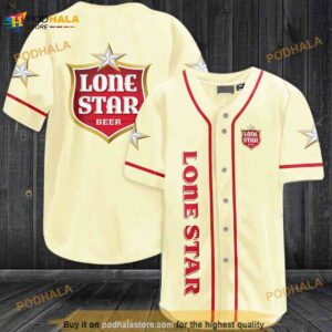 Lone Star Beer 3D Baseball Jersey