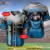 Los Angeles Chargers Custom Name Number Metallica 3D Baseball Jersey