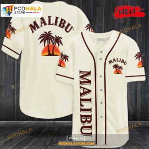 Malibu Light Color Baseball Jersey