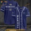 Martell Cognac All Over Print Unisex 3D Baseball Jersey – Navy