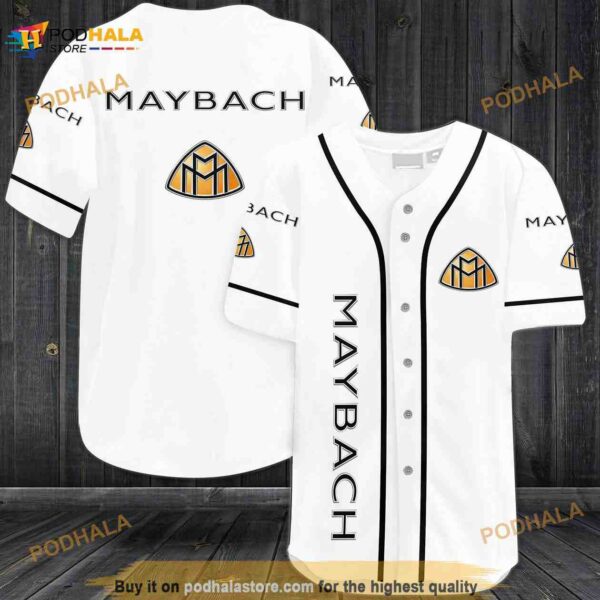 Maybach 3D Baseball Jersey