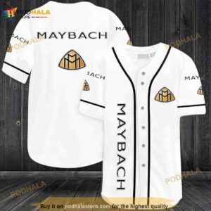 Maybach Logo 3D Baseball Jersey