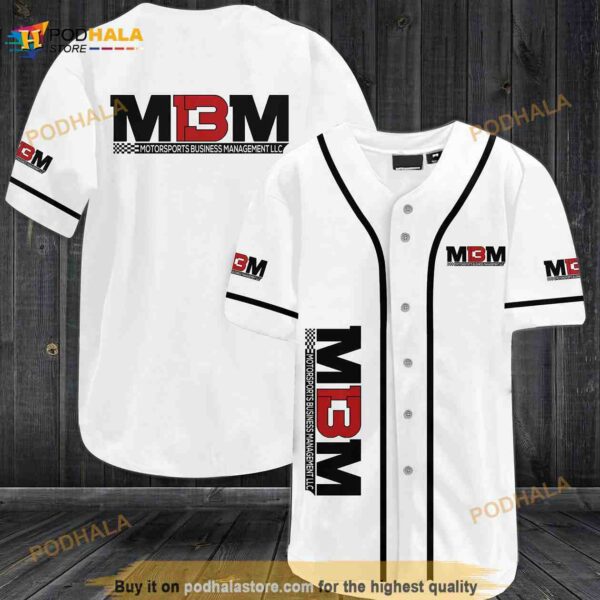 Mbm Motorsports 3D Baseball Jersey