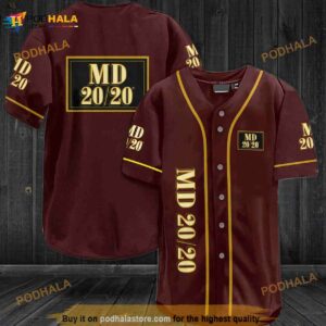 Md 2020 3D Baseball Jersey