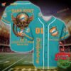 Miami Dolphins 3D Baseball Jersey Personalized Gift