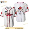 Mickey Mouse Disney Cartoon Graphics Unisex 3D Baseball Jersey